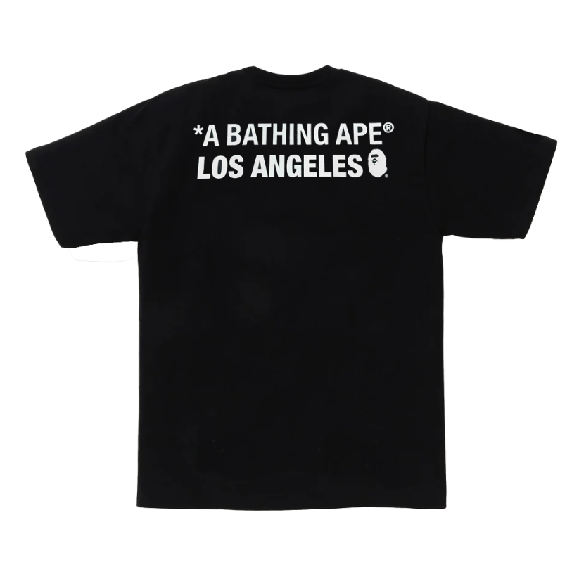 BAPE Store Los Angeles Big Ape Head Relaxed Fit Tee (BLACK)