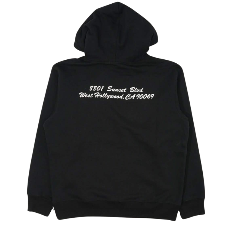 Supreme West Hollywood Box Logo Hooded Sweatshirt (BLACK)