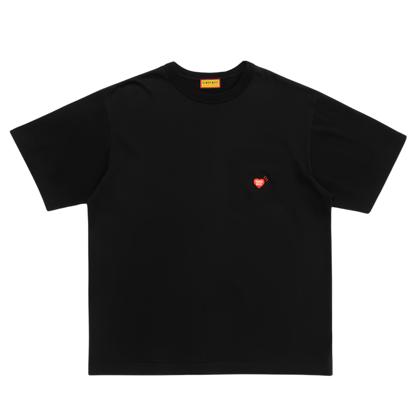 Human Made Heart Badge T-Shirt HM00CS002 (BLACK)