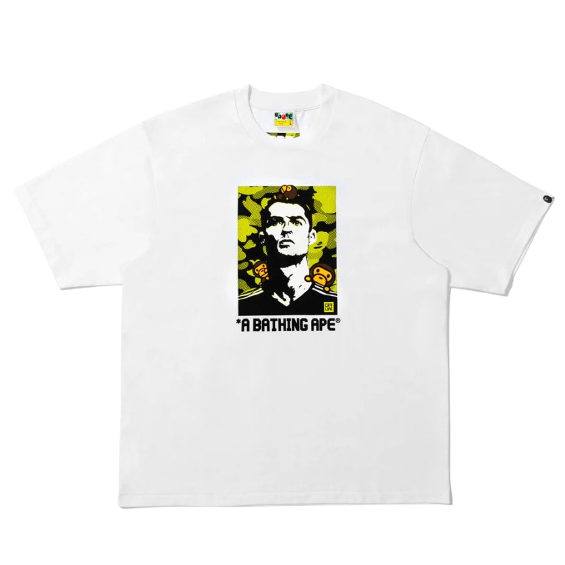 BAPE X CR7 Life Baby Milo Relaxed Fit Tee #1 (WHITE)