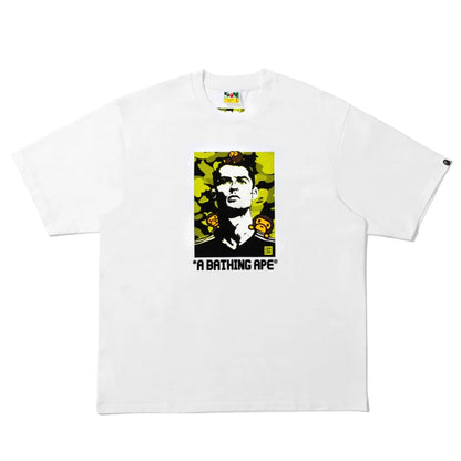 BAPE X CR7 Life Baby Milo Relaxed Fit Tee #1 (WHITE)