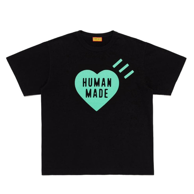Human Made Heart Graphic T-Shirt Bangkok Store Exclusive 2026 (BLACK)