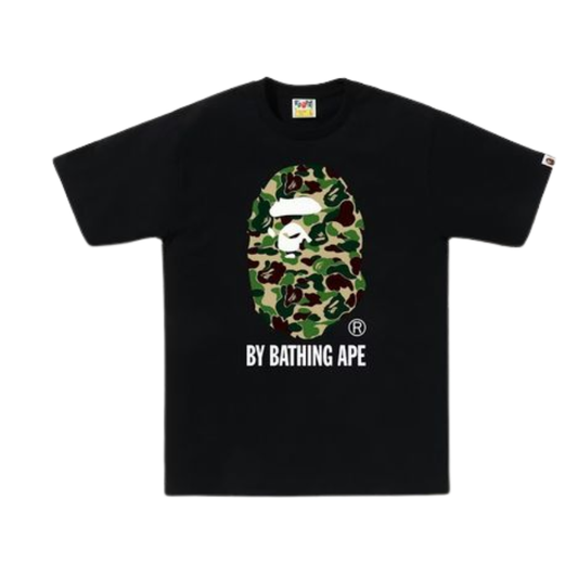 BAPE ABC Camo By Bathing Ape Tee (BLACK/GREEN)