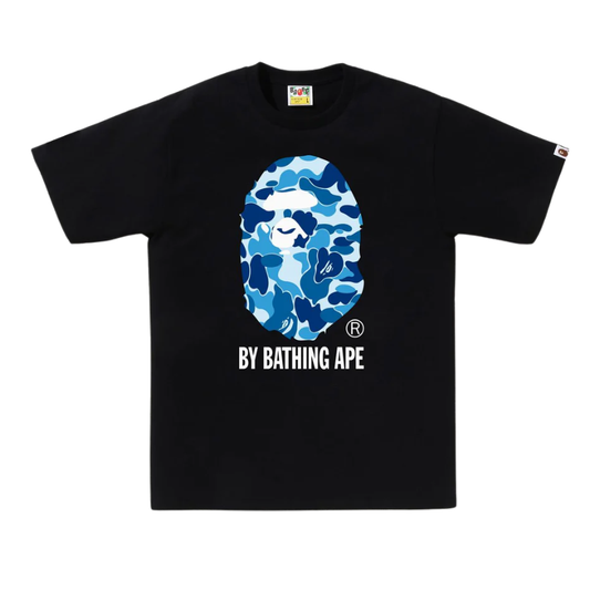 BAPE ABC Camo By Bathing Ape Tee (BLACK/BLUE)
