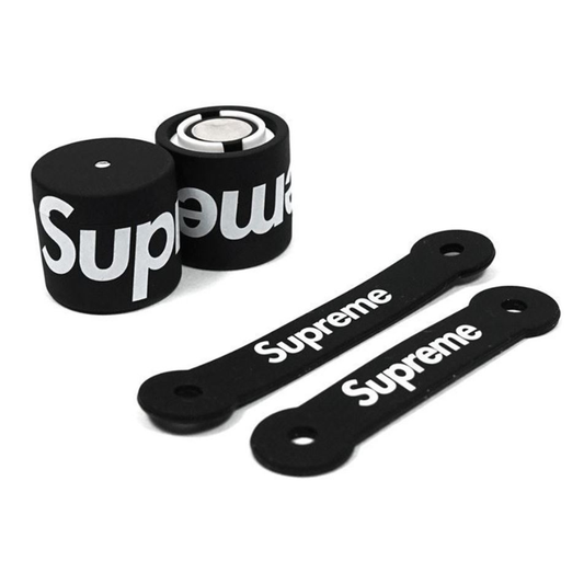 Supreme Lucetta Magnetic Bike Lights Black