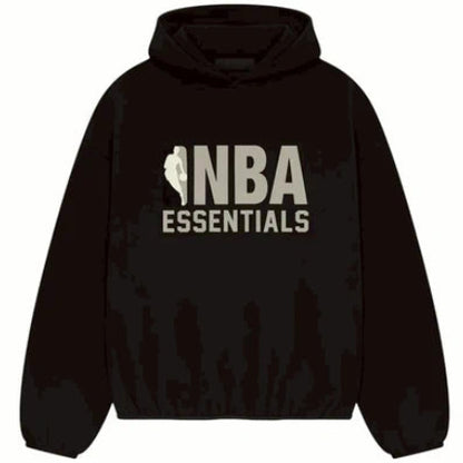 FOG – ESSENTIALS X NBA Hoodie SS25 (BLACK)