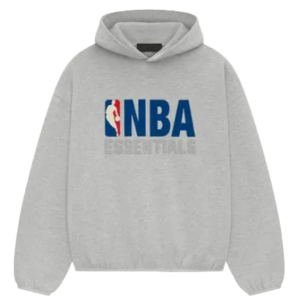FOG – ESSENTIALS X NBA Hoodie (LIGHT HEATHER)