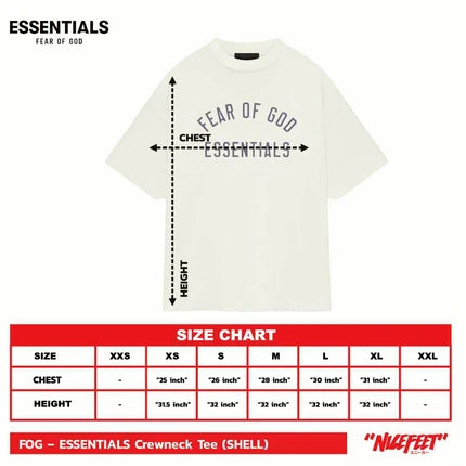 FOG – ESSENTIALS Jersey Crewneck Tee (SHELL)