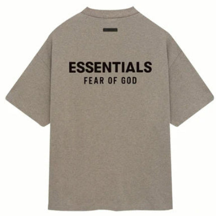 FOG – ESSENTIALS Jersey Crewneck Tee FW24 (HEATHER GREY)