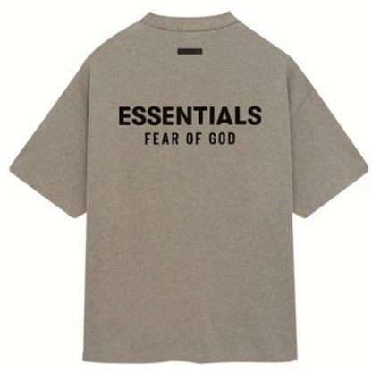 FOG – ESSENTIALS Jersey Crewneck Tee FW24 (HEATHER GREY)