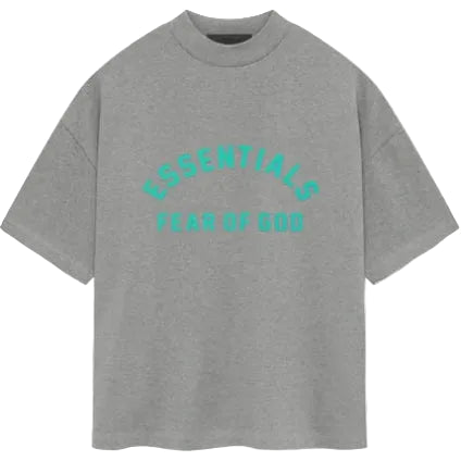 FOG – ESSENTIALS Heavy Jersey Crewneck Tee (DARK HEATHER OATMEAL)