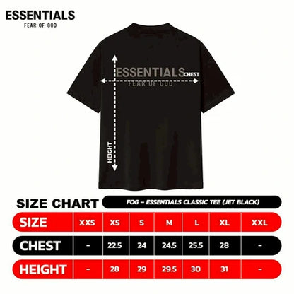 FOG – ESSENTIALS 经典 T 恤（极致黑）