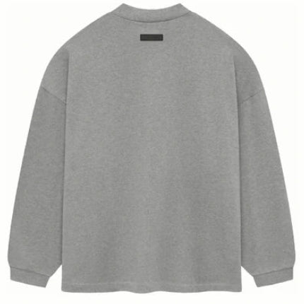 FOG – ESSENTIALS Heavy Jersey L/S Tee (DARK HEATHER OATMEAL)