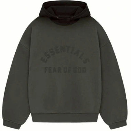 FOG – ESSENTIALS Nylon Fleece Hoodie (INK/JET BLACK)