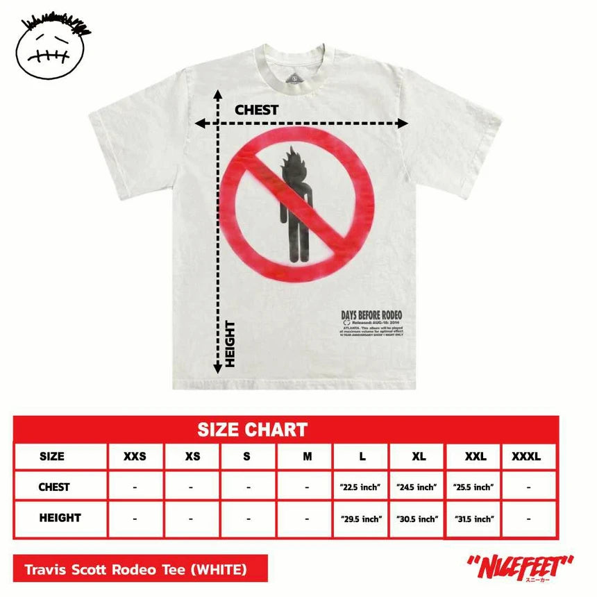Travis Scott Rodeo Tee (WHITE)