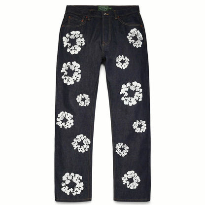 Denim Tears Straight Cotton Wreath Denim Pant (SELVEDGE)