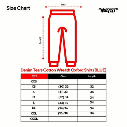 Denim Tears Straight Cotton Wreath Denim Pant (SELVEDGE)