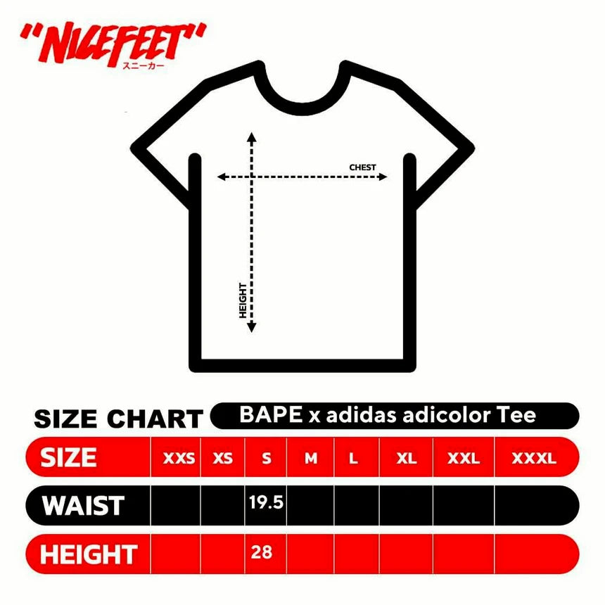 BAPE X adidas adicolor Tee (OLIVE CARGO)