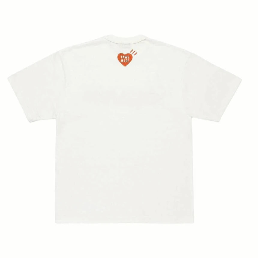 Human Made x KAWS Made Heart Graphic T-Shirt Bangkok Store Exclusive (WHITE)