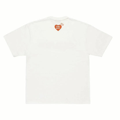 Human Made x KAWS Made Heart Graphic T-Shirt Bangkok Store Exclusive (WHITE)