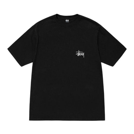 Stussy Tee Basic Stussy Pigment Dyed (BLACK)