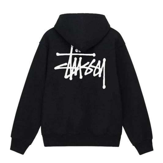 Stussy Zip Hoodie Basic Stussy (BLACK)