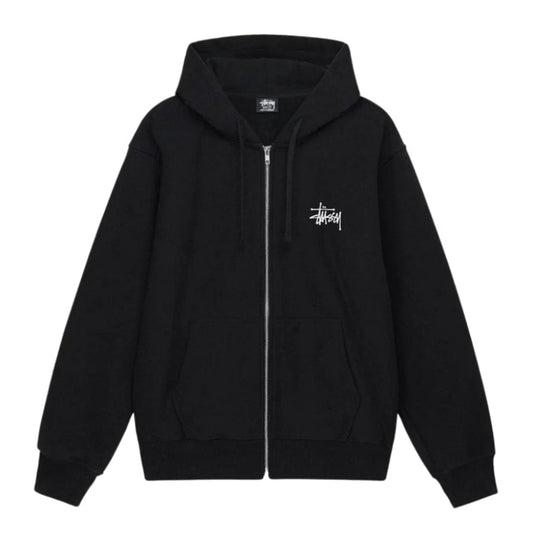 Stussy Zip Hoodie Basic Stussy (BLACK)