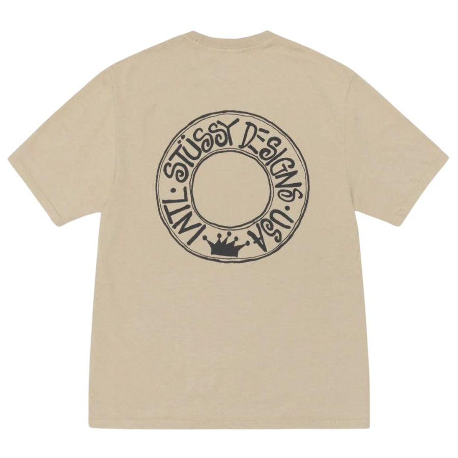Stussy Buana 染色T恤 (卡其色)