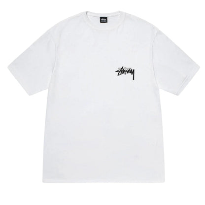 Stussy Tee Burning Stock （白色）