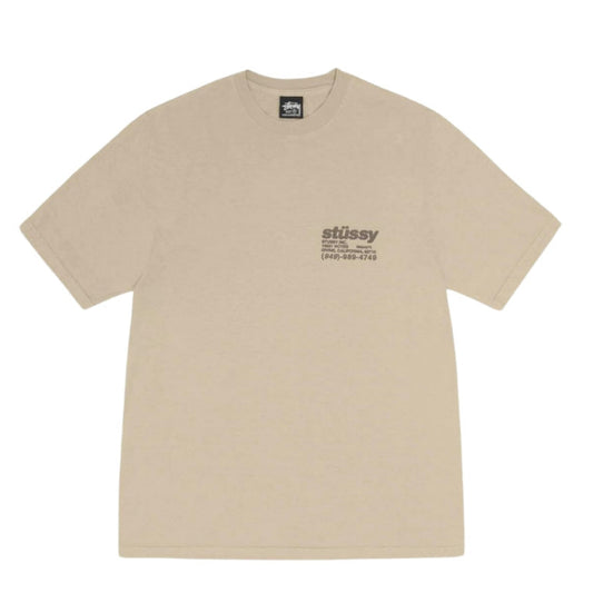 Stussy Tee DNA Pigment Dyed (KHAKI)