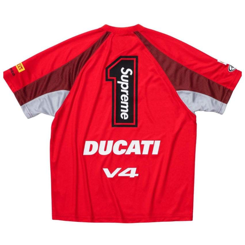 Supreme Ducati Soccer Jersey (RED)