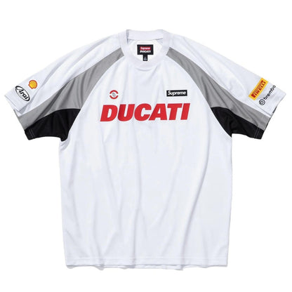 Supreme Ducati Soccer Jersey (WHITE)