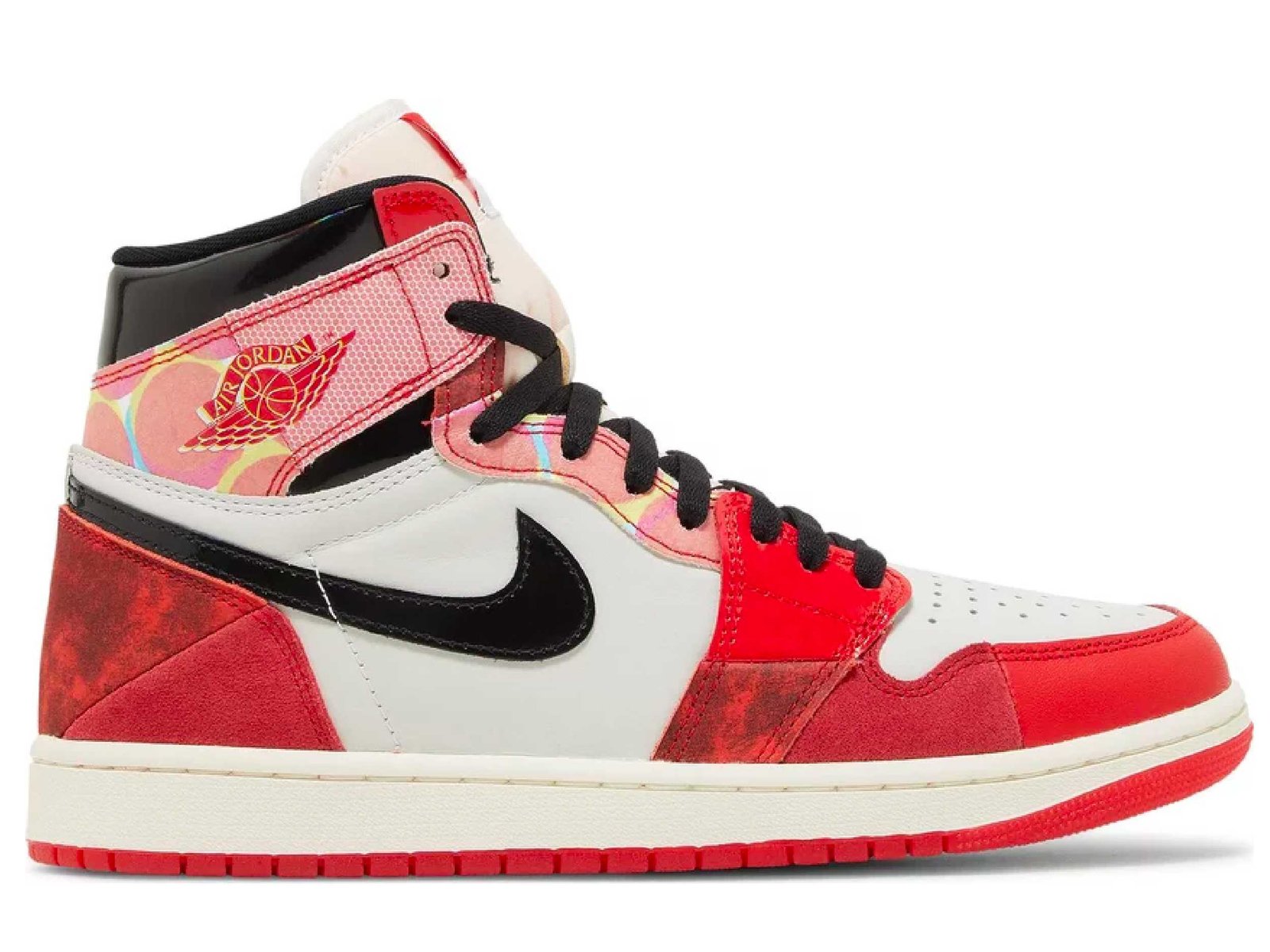 NiceFeet Nike Jordan 1 High OG Spider-Man Across the Spider-Verse